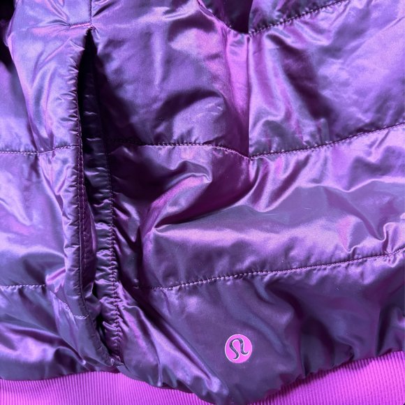 Lululemon Non Stop Bomber Reversible Ripened Raspberry EUC - Picture 10 of 11